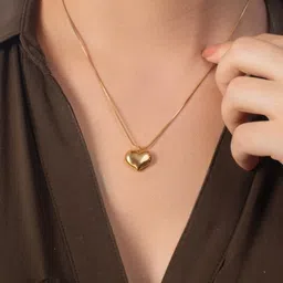 Lady Raiment Gold-Plated Stainless Steel Necklace-image-97
