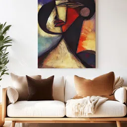 Sassyco Multicoloured Single Piece Canvas Other Wall Paintings-picture-0