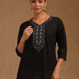 Soch Linen Embroidered Bohemian Tunic-image-67