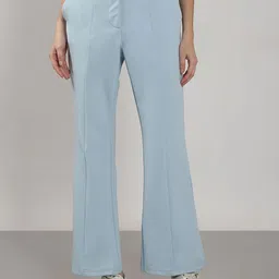 Vero Moda Women Flared High-Rise Trousers-image-96