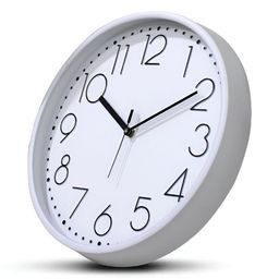 RANDOM White & Black Printed Contemporary Analogue Wall Clock-image-80