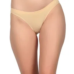 bare dezire Solid Mid Rise Bikini Briefs- BZ_BKN_88_cream_S-image-93