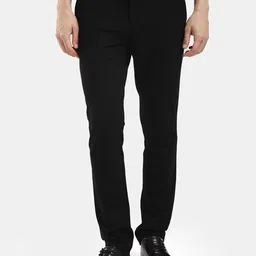 The Collection Men Trophy Black Tailored Slim Fit Chinos Trousers-37