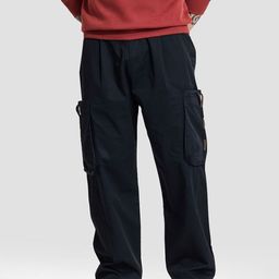 Snitch Men Mid-Rise Relaxed Fit Cargo Pants-picture-18