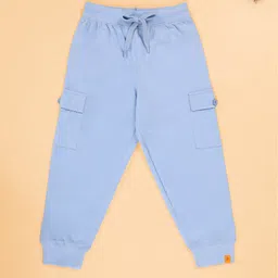 KiddoPanti Boys Regular Fit Pure Cotton Cargo Jogger-picture-17