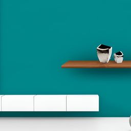 ArtzFolio Printed UV-Resistant Anti-Bacterial Greens Family Dark Cyan Colour Peel & Stick Wallpaper-image-61
