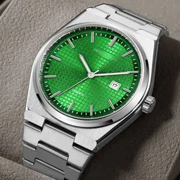 SWADESI STUFF Men Bracelet Style Analogue Watch SDS 151 GREEN 997-21