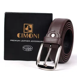 CIMONI Men PU Reversible Formal Belt-image-6