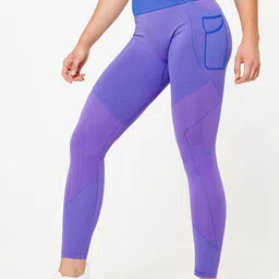 Domyos By Decathlon High Waist Ankle-Length Gym Tights-image-98
