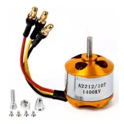 A2212 1400KV BLDC Motor and Simonk 30A ESC with 1045 Propellers for RC Drones image 2
