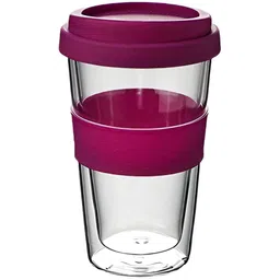 We3 Purple Solid Glass Matte Cups Set of Cups and Mugs-14
