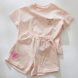 LULU & SKY Girls T-shirt with Shorts-picture-12