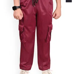 BAESD Boys Pack Of 2 Mid Rise Cargo Track Pants-image-90