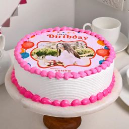 Hugs Infinite Birthday Photo Cake-image-61