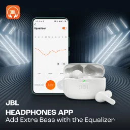 Wave Beam TWS, 32Hr Playtime, IP54, Smart Ambient & TalkThru Mode, JBL App Bluetooth Headset image 4
