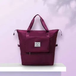 34 L Gym Duffel Bag - Foldable Travel Duffel Bag, Large Capacity Folding Travel Bag, Travel - Multicolor-image-51