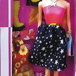 Beautiful Doll Toy for Girls (Doll with Shoe and Dresses)-40