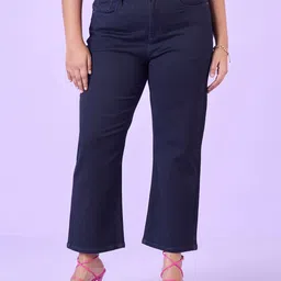 Big Hello - The Plus Life Women Wide Leg Jeans-image-6