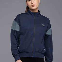 HRX by Hrithik Roshan Women Brand Logo Detail Rapid Dry Training Sporty Jacket-picture-27