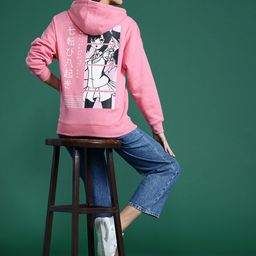 DressBerry Printed Hooded Sweatshirt-image-29