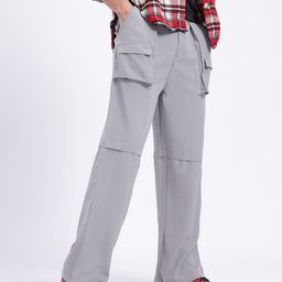 glitchez Men Cargo Cool Utility Vibes Trousers-image-50