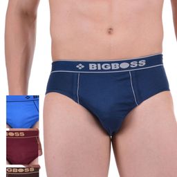 Dollar Bigboss Men Pack of 4 Anti-Microbial Super Combed Cotton Briefs MDBR-05-PO4-2-picture-22