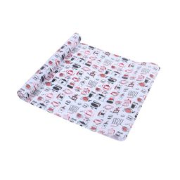 Kuber Industries White Printed Kitchen Cabinet Shelf Mat-44