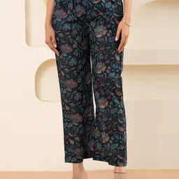 GULABOSITABO Women Floral Printed Original Trousers-image-79