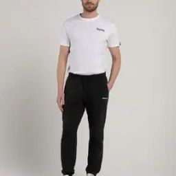 Joggers with Placement Brand Print-image-67