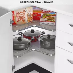Olive Royale 710 mm Dia. 2 Layer Carrousel Tray Without Center Support, 101 030 004 0-image-89