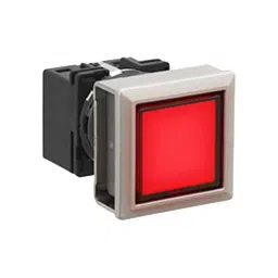 IDEC LB Series Flash Silhoutte Indicator Light Red Color, LB7MP1T04R-27