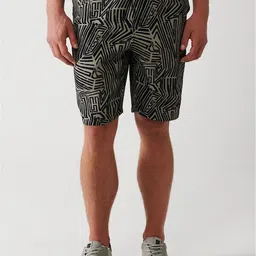 AVVA Men Abstract Printed Shorts-picture-23