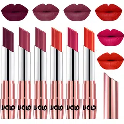 VOLO Set Of 6 Creme Matte Lipstick - 3.5g Each-10