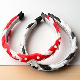 LYTIX Girl's Set Of 2 Premium Hairband Hair Accessory image 3