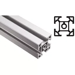 FlexLink Silver Aluminium Profile Strut 44 x 44 mm 11 mm Groove 1000 mm Length, XCBM 1X44-picture-24