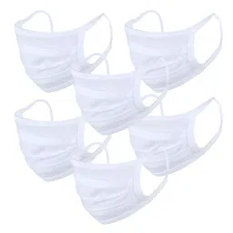 Besties Anti-Pollution Mask Protect Face, Mouth & Nose Respirator For Men & Women (White, Pack Of 6)-picture-45
