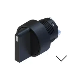 RS PRO 2 Position Selector Switch Head, 22.5mm Cutout, Black Handle, 2383939-image-90