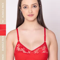 Bodycare Pack Of 2 Non-Padded Full Coverage All Day Comfort Everyday Bra-picture-8