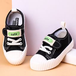 Cute Walk by Babyhug Casual Shoes with Patch - Black-image-19