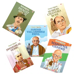 maple press Story Books for Kids Illustrated Indian Freedom Fighters -English-picture-0