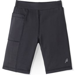Pine Active Super Stretch & Breathable Knee Length Cycling Shorts - Black-image-13