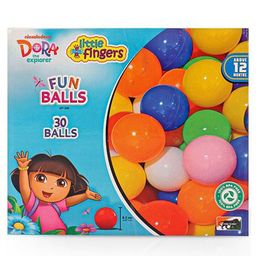 little fingers DORA Plastic Balls Pack of 30 - Multicolor-19