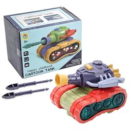 YAMAMA Happy Childhood Cartoon Gear Transparent Tank Toy For Kids With Electric Driving Fire a Bullet 360 Degree Rotating Universal Wheel 3D Lights And Music Toy For Kids Musical Toys For Kids(Pack of 1Color May Vary)-7