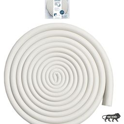 Kids Station NBR BPA-Free Baby Safety Edge Protector - Edge Protector Strip for Infants, Sharp Edges - Toddler proofing Cover - Safety Bumper for Furniture, Table and Bed Corners - U shaped - 5m Long (Off-White)-24