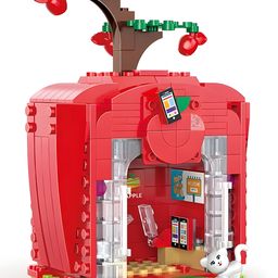 NEGOCIO Building Block Set Toy Diy Install Blocks 255 Pcs Educational Toys Fruit Tree House Series Build Block- PACK OF 1- COLOR MAY VARY-12