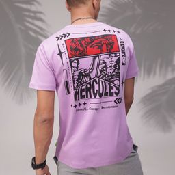MADSTO Men Printed Applique T-shirt-image-53