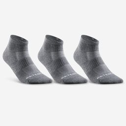 Artengo By Decathlon Men Pack Of 3 Patterned Ankle Length Socks-44