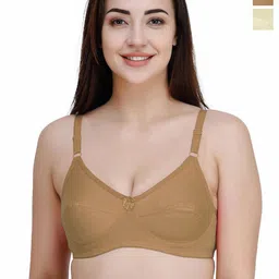 College Girl Pack Of 2 Full Coverage Cotton Everyday Bra-image-61