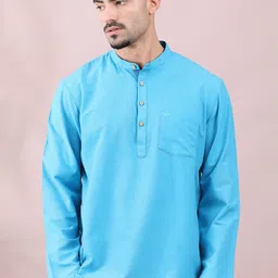 FILORI STUDIO Men Thread Work Kurta-picture-41