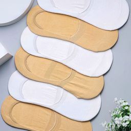 Brauch  Pack Of 6 Shoe-liner-Length Socks-32